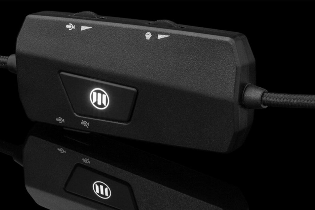 Słuchawki ESHARK Koto V2 elegancja prosota moc dźwięk gaming poziom mirofon pokrętło led podświetlenie