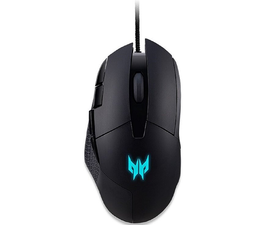 Mysz ACER Predator Cestus 315 - wygląd ogólny mysz gamingowa ergonomiczny kształt podświetlenie RGB
