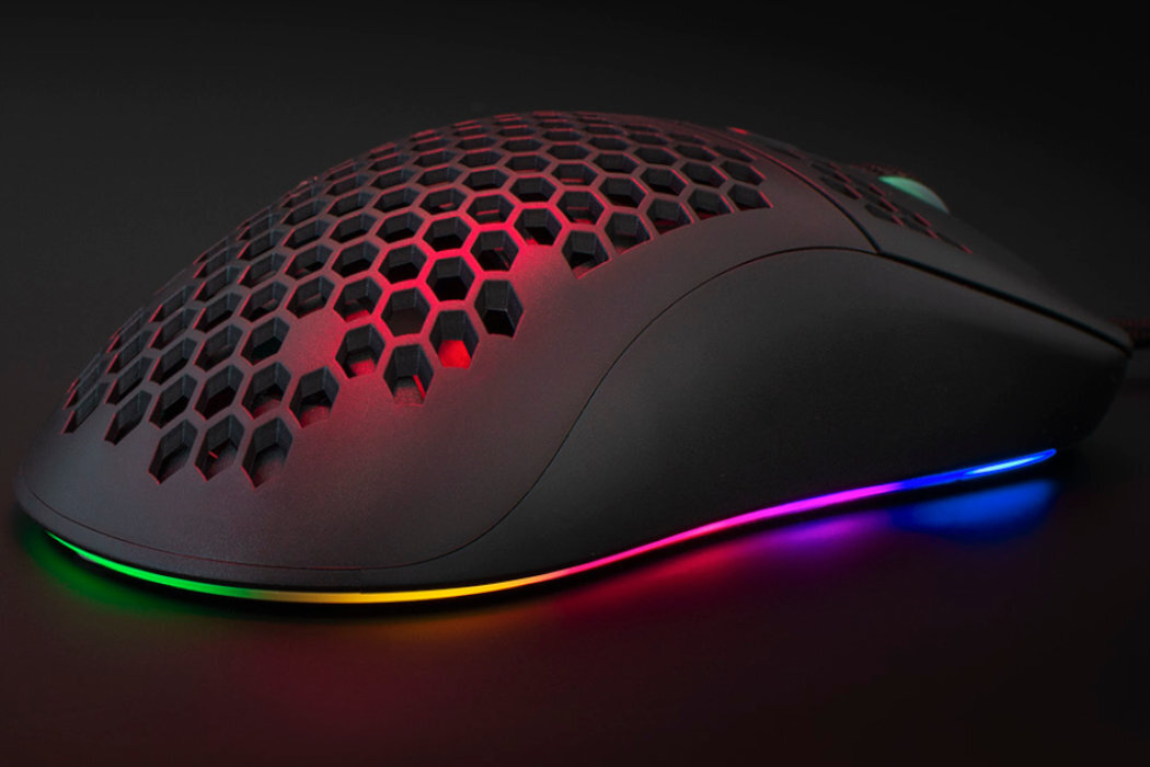 Mysz WHITESHARK GALAHAD-B gaming disagn wyglśd DPI minimalistyczny sensor gra gracz wyposażenie