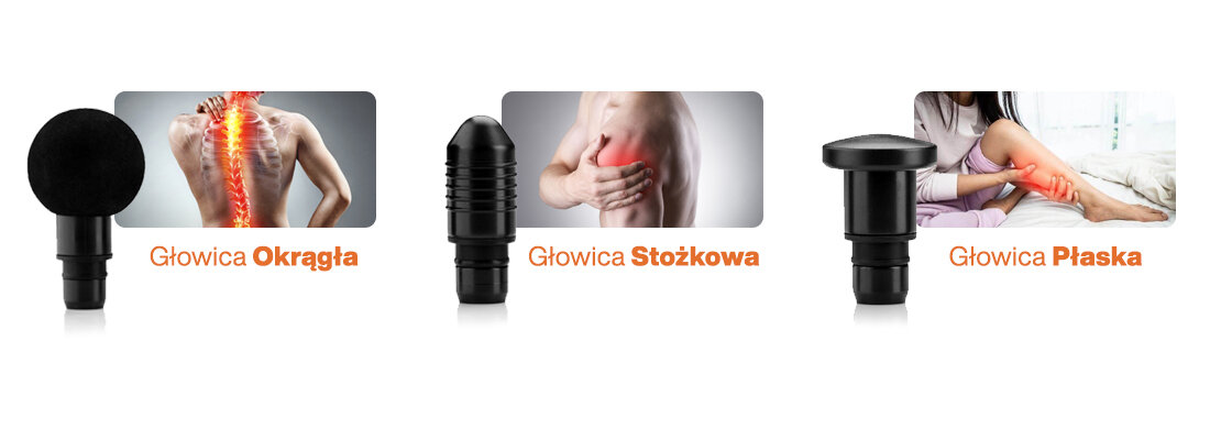 Masażer MEDIVON Gun Pro X masujace elementy delikatnosc masazer