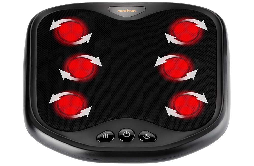 Mata masująca MEDIVON Pure Shiatsu Therm strefy masazu 5 trybow