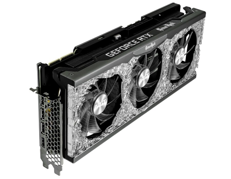 Karta graficzna PALIT GeForce RTX 3090 GameRock OC 24GB - wysoka wydajność 24GB pamięci RAM GDDR6X