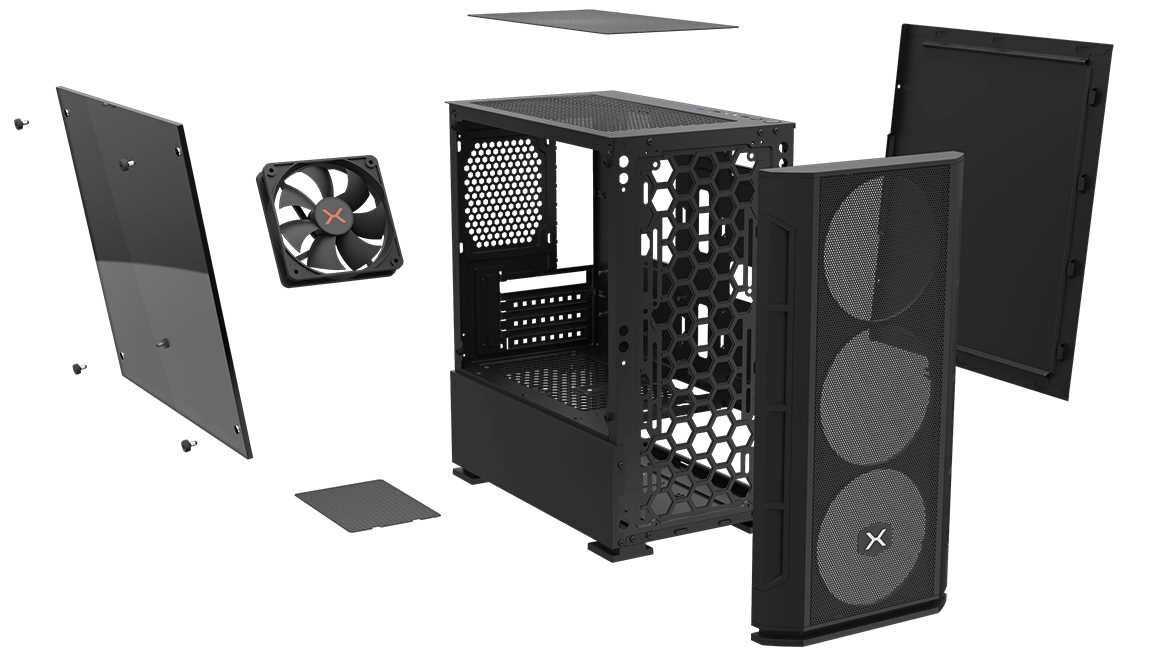 Obudowa KRUX Orbit  - wentylator  
