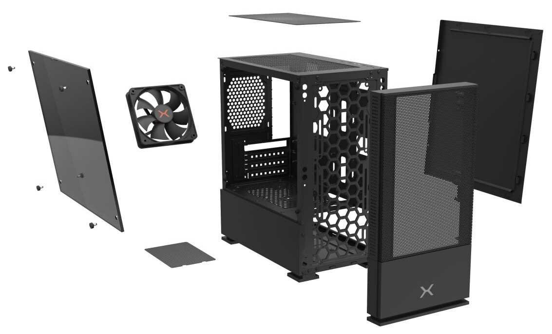 Obudowa KRUX Prism  - chłodzenie