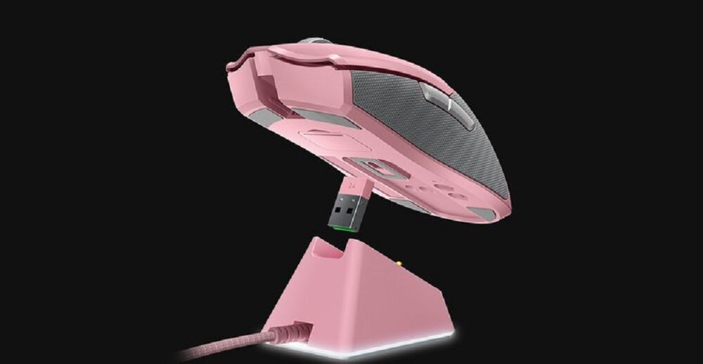 Mysz RAZER Viper Ultimate & Mouse Dock Quartz - szybkie ladowanie