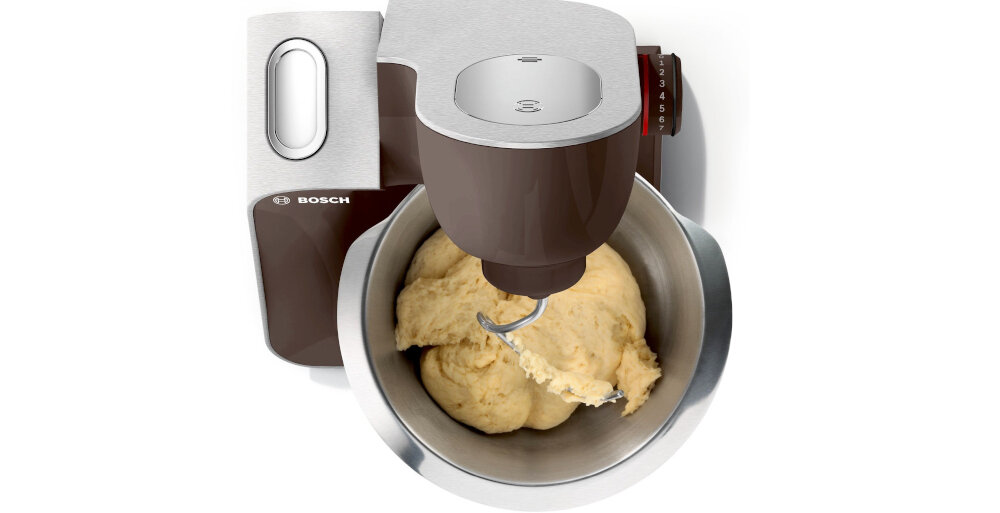Robot kuchenny planetarny BOSCH MUM58A20 1000W z blenderem kielichowym i rozdrabniaczem ruch mieszadel 3D trzy kierunku ustawienia fukcja Pulse latwo szybko