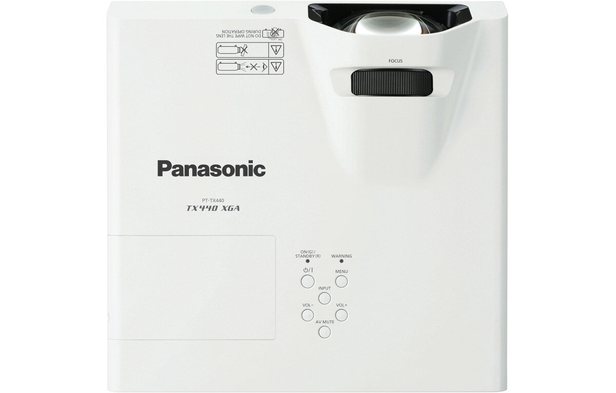Projektor PANASONIC PT-TX440 zlacza gniazda