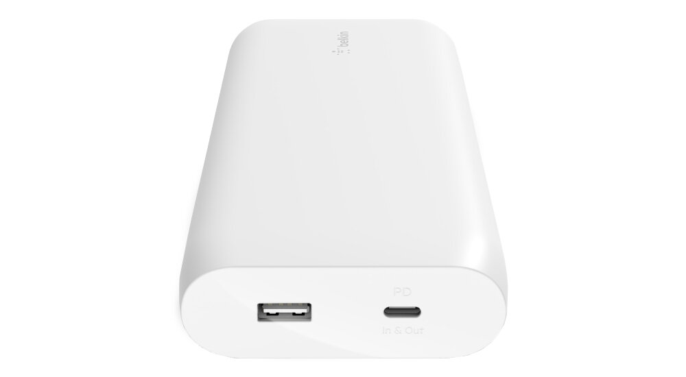 Powerbank BELKIN BPB002BTWT 20000 mAh ładowanie moc powerbank wejścia złacza