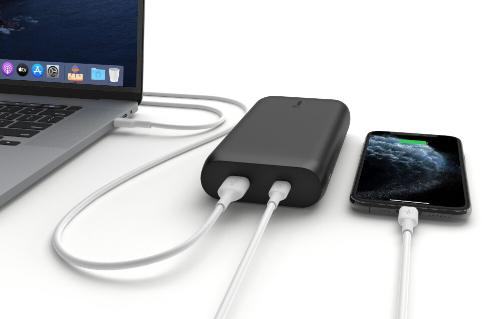 Powerbank BELKIN BPB002BTWT 20000 mAh certyfikat USB-IF