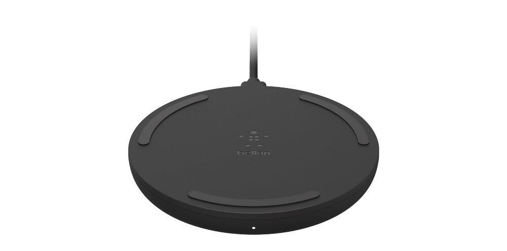 Bezprzewodowa ładowarka indukcyjna Belkin Boost Charge o mocy 15W design kompaktowy rozmiar