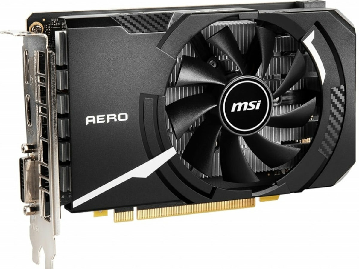 MSI-GeForce-GTX-1650-DR front
