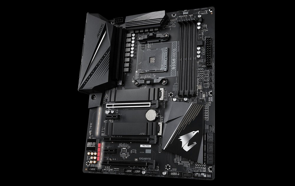 Płyta główna GIGABYTE B550 Aorus Pro V2 sloty PCI Express x16