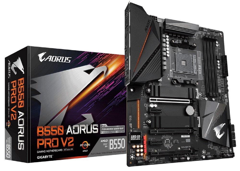 Płyta główna GIGABYTE B550 Aorus Pro V2 wbudowana karta dzwiękowa Realtek ALC1220-VB