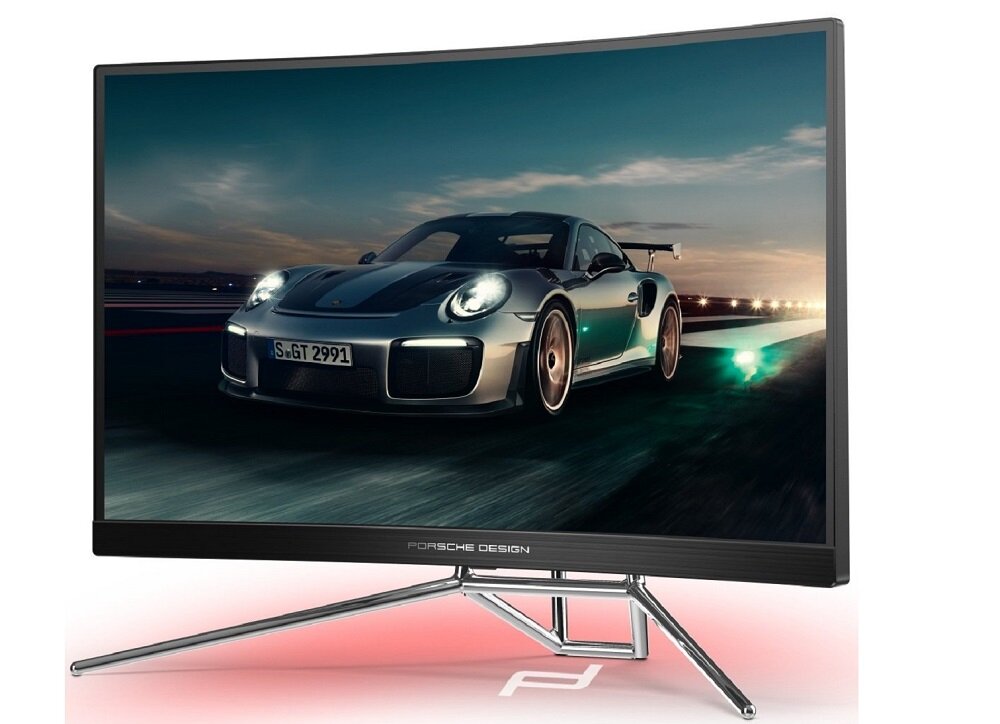 Monitor AOC Agon PD27 Porsche Design 27 cali zakrzywiony krzywizna 100R