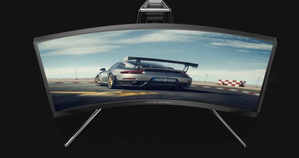 Monitor AOC Agon PD27 Porsche Design zakrzywiony ekran krzywizna 1000R dla graczy