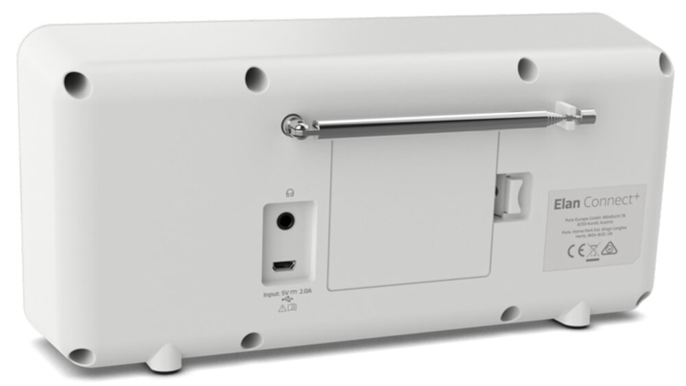 Radio PURE Elan Connect+ - zasilanie