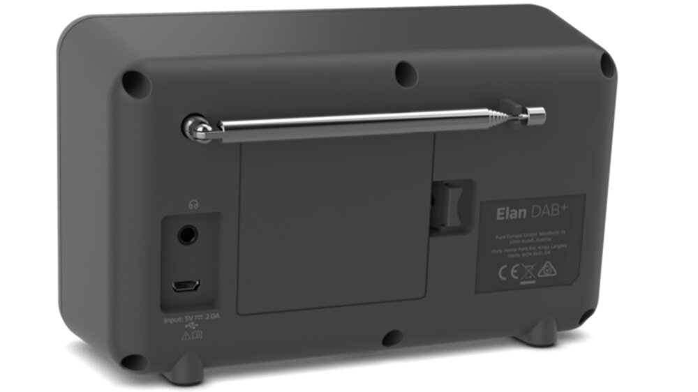 Radio PURE Elan DAB+  - zasilanie
