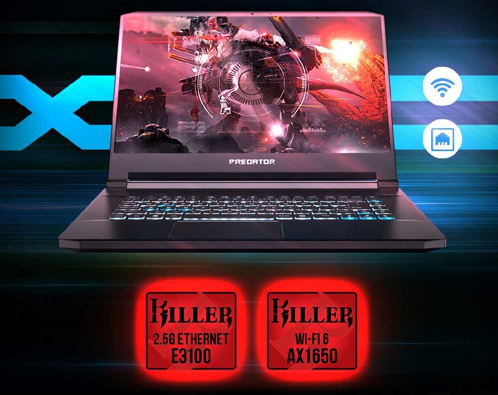 Laptop ACER Predator Triton 500 - Wi-Fi 6