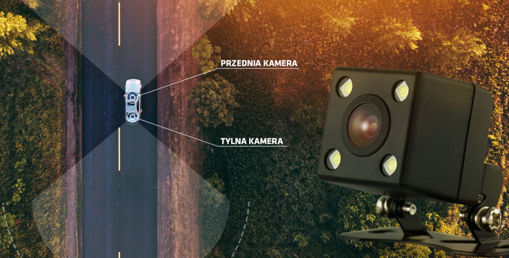 Wideorejestrator XBLITZ Park View 2 przydatna kamera cofania
