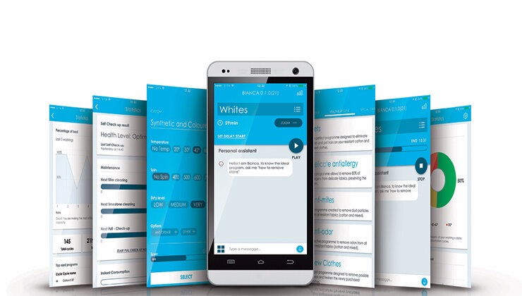 Pralka CSTG 48TE 1-S aplikacja mobilna simply-fy