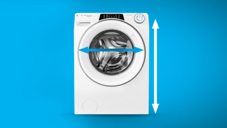 Pralka-CANDY-SMARTPRO-CSO-14105TBE-1-S pralka wygoda otwór załadunkowy wysoko szeroko