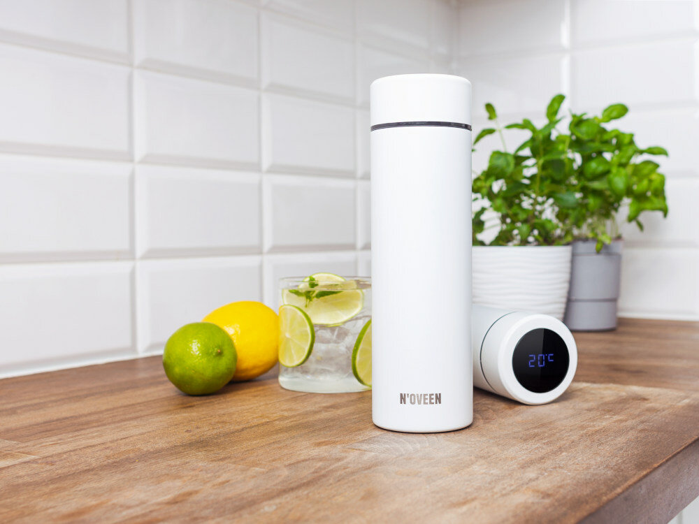 Termos NOVEEN TB2311 Bialy wyswietlacz LED pojemnosc 280ml