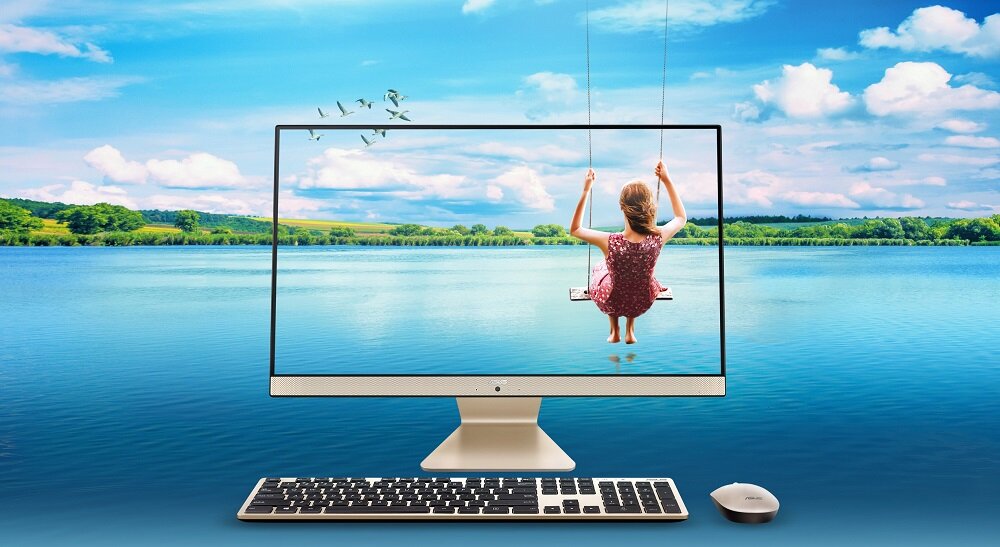 Komputer ASUS M241DAK - Wygląd ogólny AMD Ryzen 7 3700U