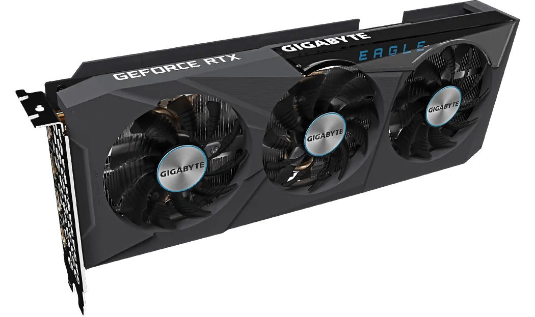 Karta graficzna GIGABYTE GeForce RTX 3060 Ti Eagle OC 8GB - błyskawiczne przesyłanie danych złącze PCI Express 4.0