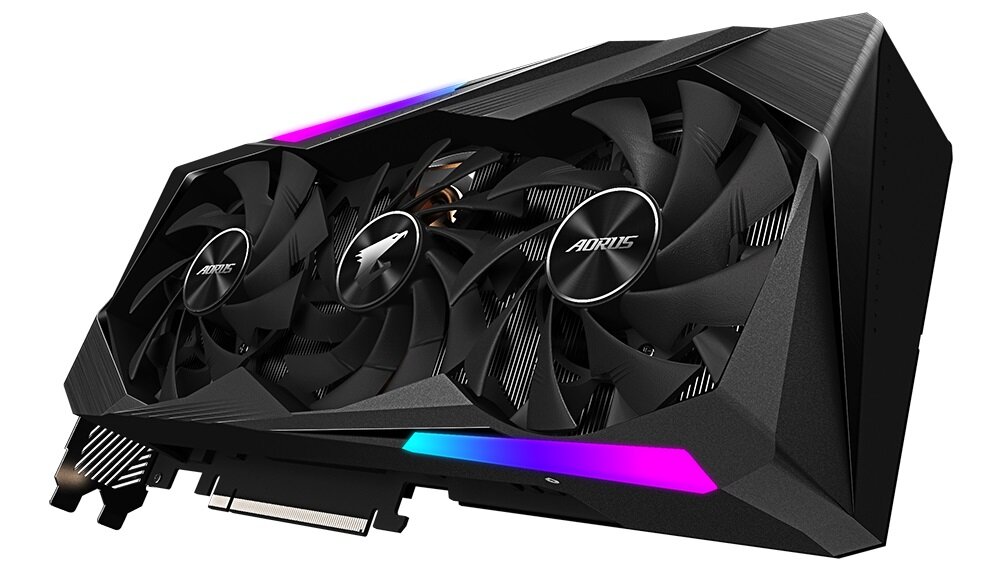 Karta graficzna GIGABYTE GeForce RTX 3060 Ti Aours Master 8GB - błyskawiczne przesyłanie danych złącze PCI Express 4.0