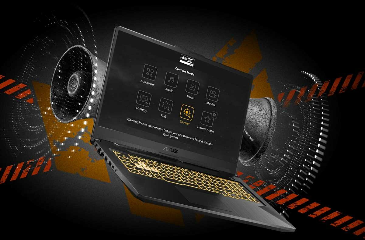 Laptop ASUS Tuf Gaming A17 - DTS:X Ultra