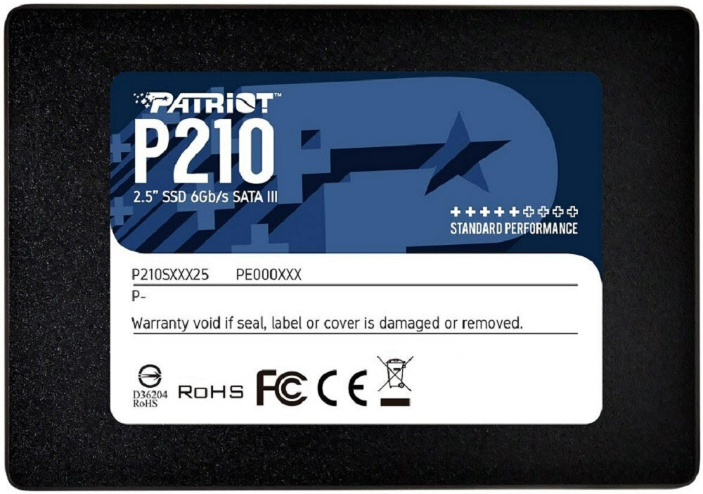 Dysk PATRIOT P210 128GB SSD - technologie