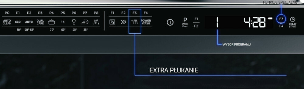 Zmywarka TEKA DFI 74950 ekstra-plukanie