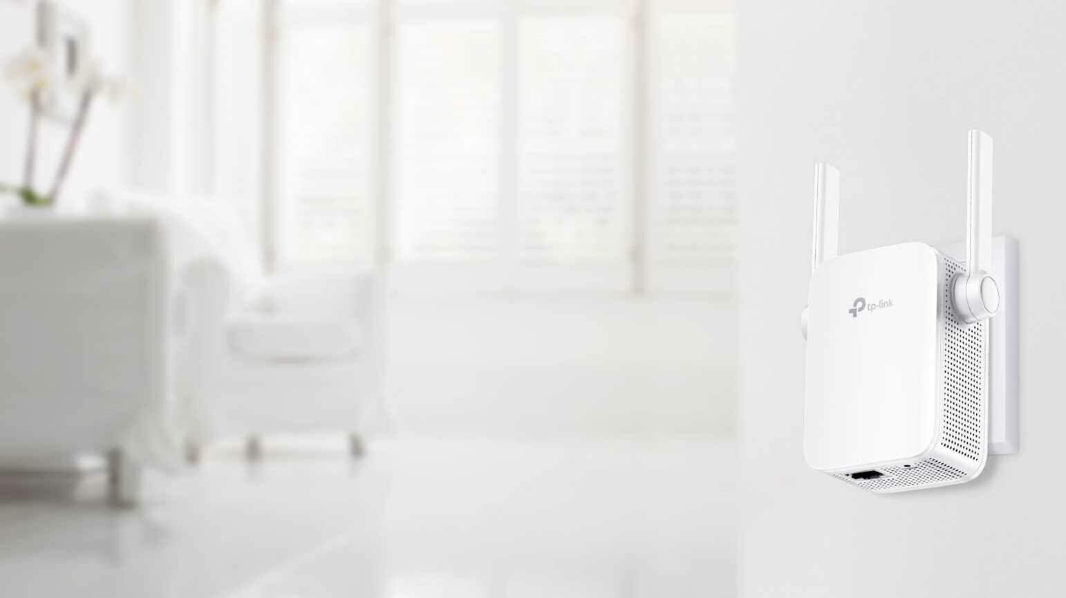 Wzmacniacz sieci TP-LINK TL-WA855RE N300 - dioda LED
