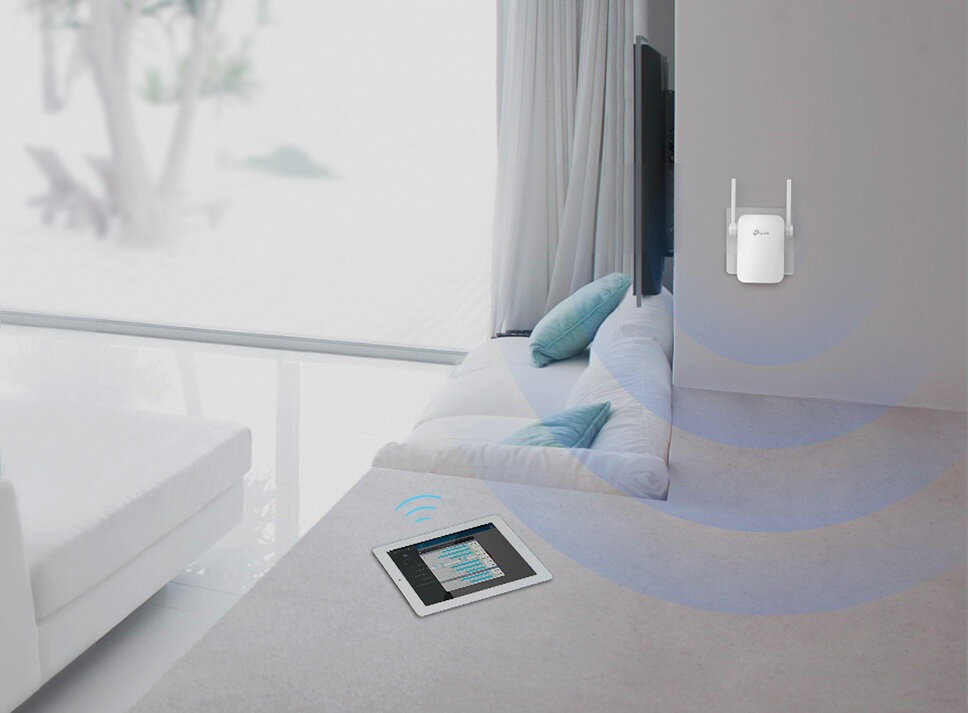 Wzmacniacz sieci TP-LINK TL-WA855RE N300 - design