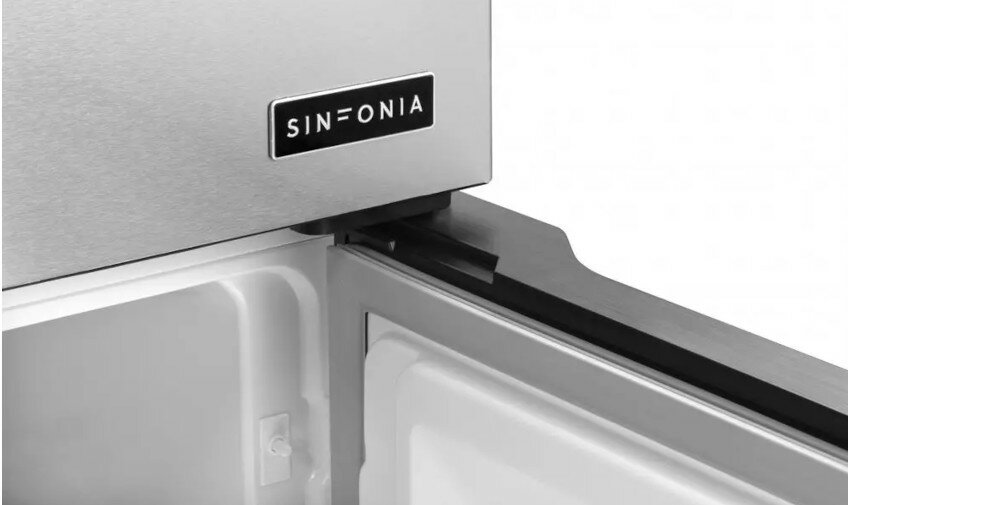 Lodówka CONCEPT LA8383ss Side by Side No frost 183cm Srebrna design wygląd stal nierdzewna