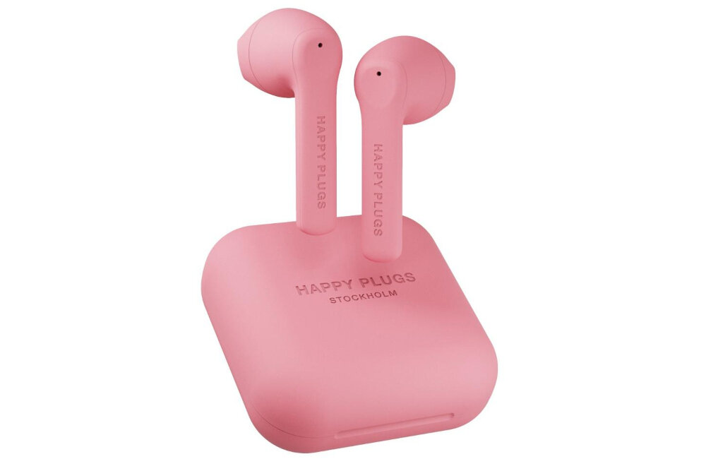 HAPPY PLUGS Air 1 Go TWS czas pracy etui ochrona ładowanie