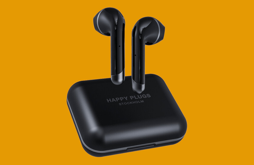 Słuchawki douszne HAPPY PLUGS Air 1 Plus Earbud TWS ANC obsługa połączeń wbudowane mikrofony