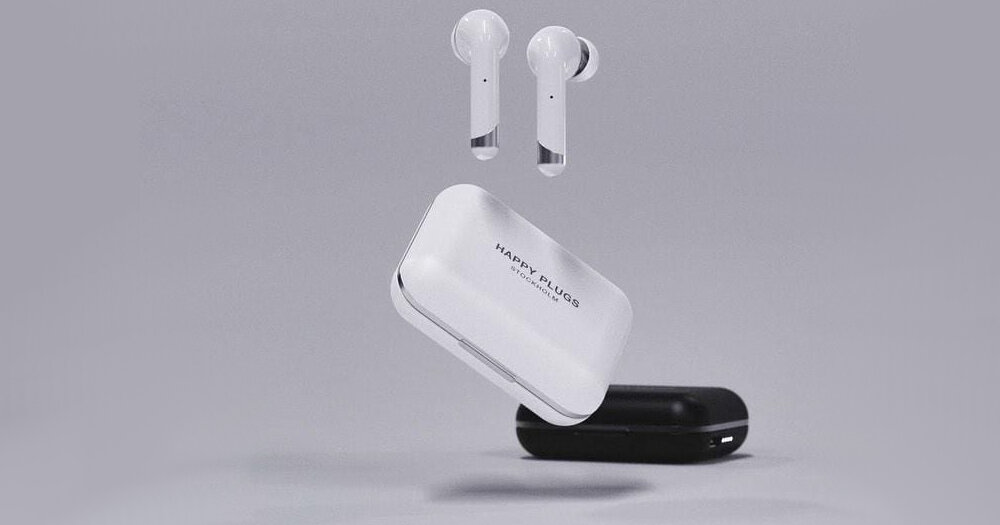 Słuchawki douszne HAPPY PLUGS Air 1 Plus Earbud TWS ANC obsługa regulacja