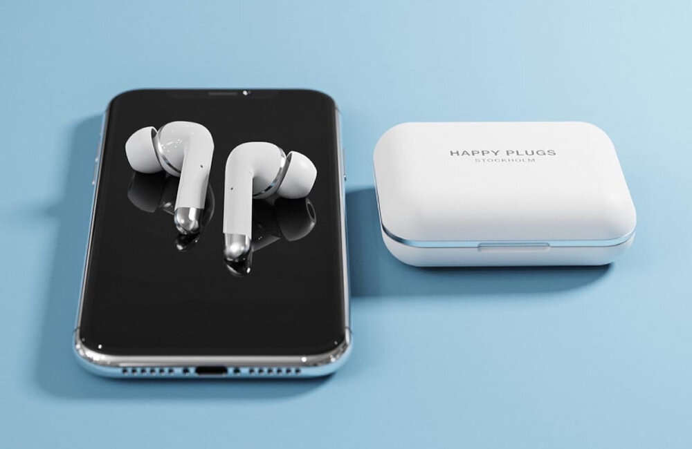 Słuchawki douszne HAPPY PLUGS Air 1 Plus Earbud TWS ANC zasięg bluetooth