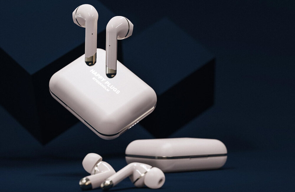 Słuchawki douszne HAPPY PLUGS Air 1 Plus Earbud TWS ANC zasięg bluetooth
