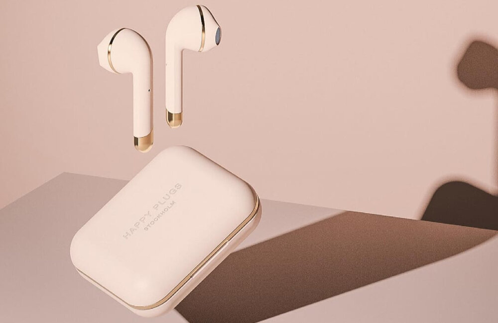 Słuchawki douszne HAPPY PLUGS Air 1 Plus Earbud TWS ANC obsługa połączeń wbudowane mikrofony