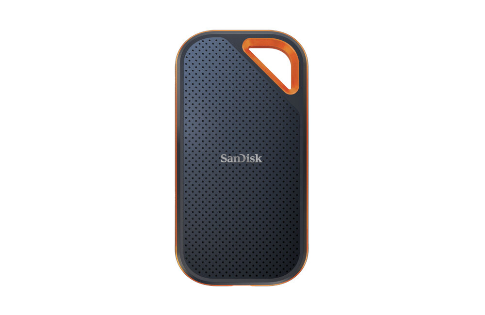 SanDisk® EXTREME PRO PORTABLE 1 TB uchwyt zapięcie karabińczyk