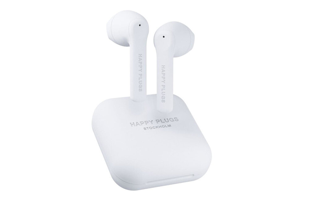 HAPPY PLUGS Air 1 Go TWS czas pracy etui ochrona ładowanie