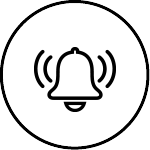 Ikona dzwoniącego dzwonka