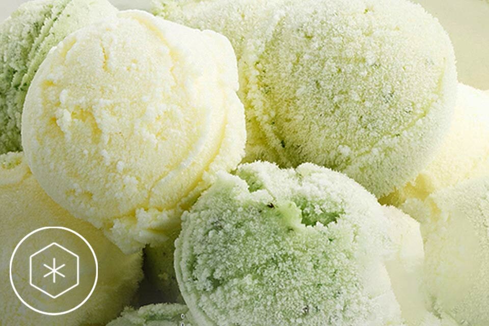 Gałki lodówki pokazujące działanie funkcji power freeze