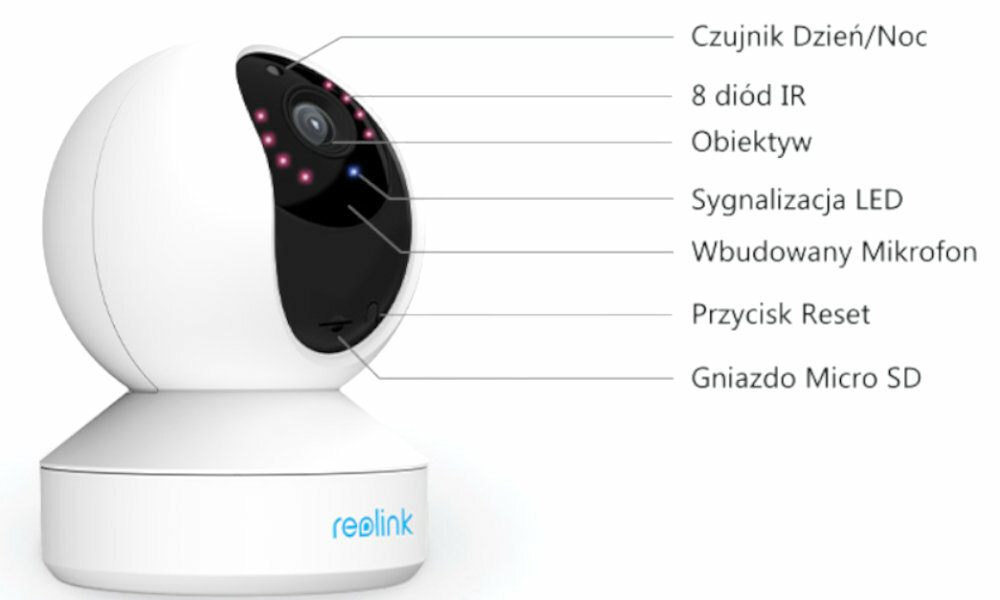 kamera REOLINK E1 Zoom kamera