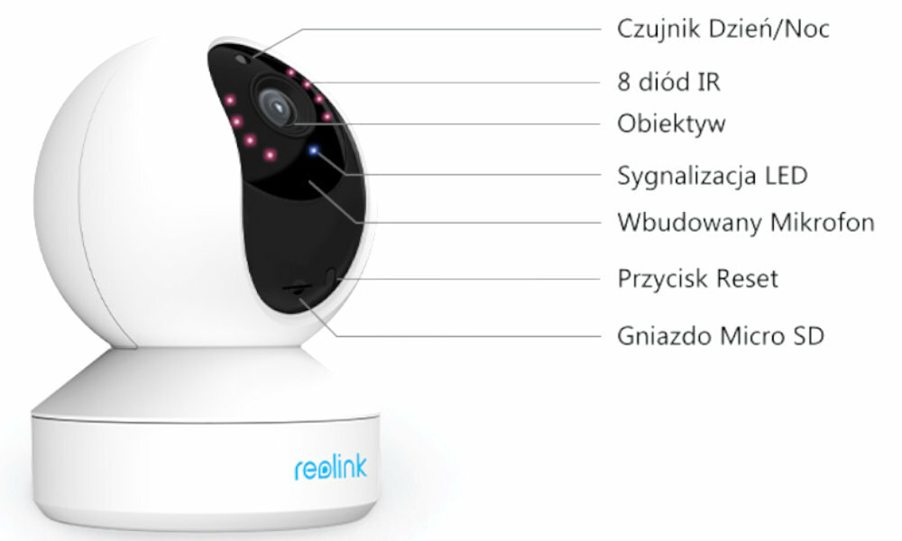 kamera REOLINK E1 Pro front