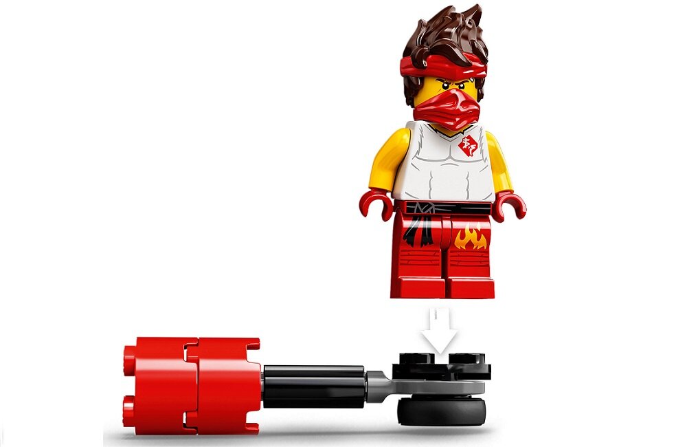 LEGO Ninjago Epicki zestaw bojowy Kai kontra Szkielet 71730 wszytskie elementy pasują do siebie