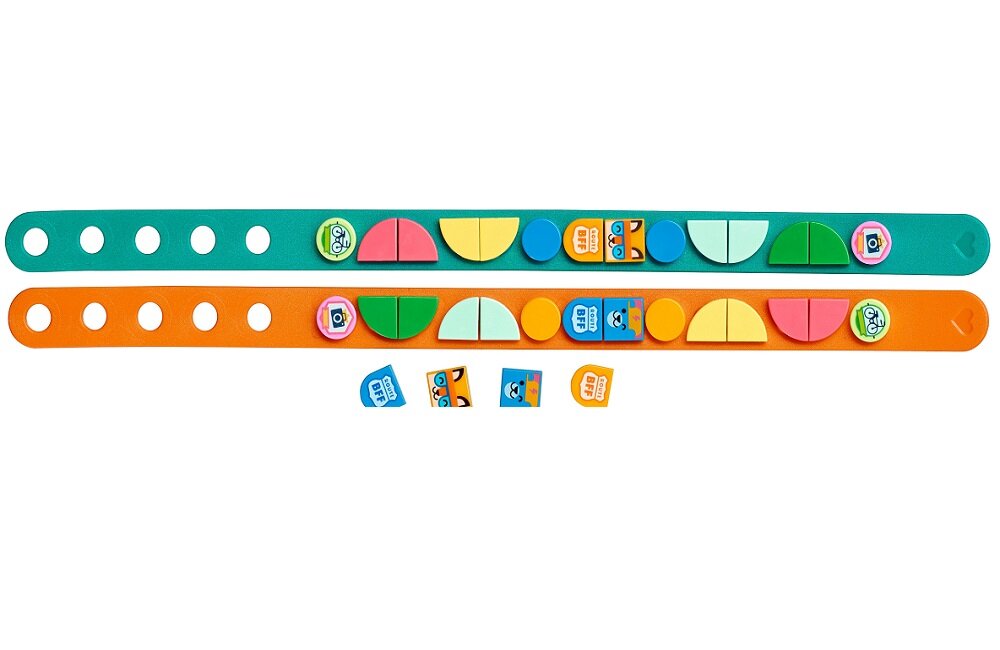 LEGO Dots Bransoletki przygodowe 41918 Regulacja paska 32 płytki