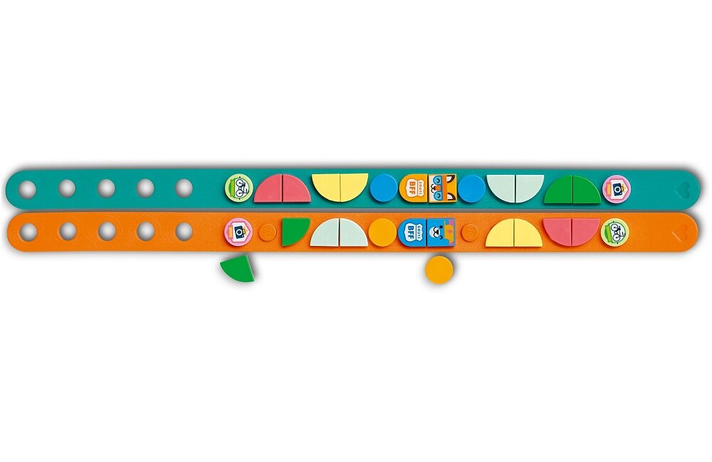 LEGO Dots Bransoletki przygodowe 41918 Więcej możliwości na kreatywną zabawę